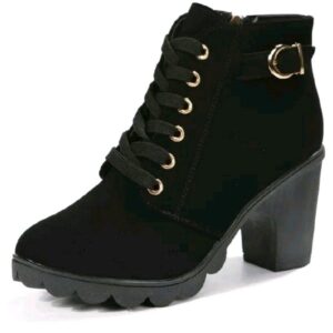 thick high heel boots