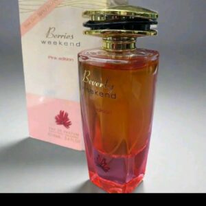 Berries weekend  pink  edition  fragrance world  perfume for women