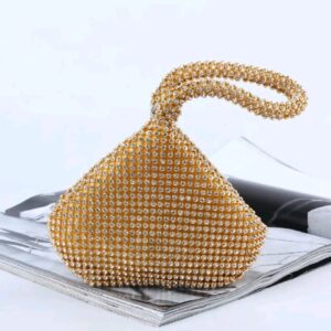 gold  bubble  bag