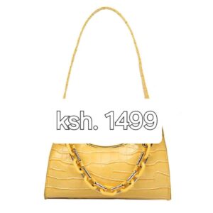 yellow  sling  bag