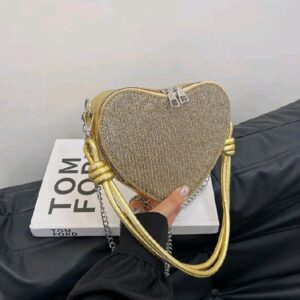 designed  love shaped  purse