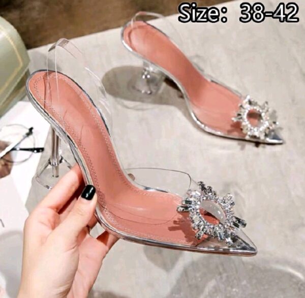 ladies party pointed stilleto shoe