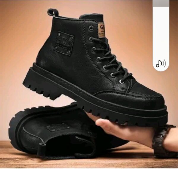 men's  boot pu shoe