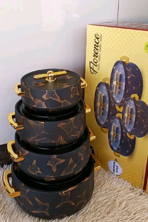 Florence  designed  4pcs of insulated   hot pots
