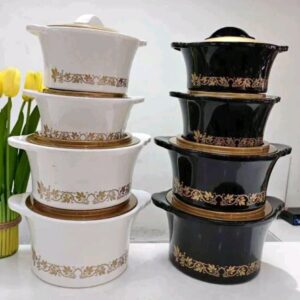 4pcs of carosole hot pots, food warmer  hot pots