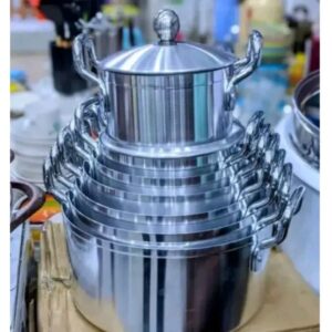 17 pcs aluminium  cookware  set