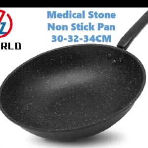 quality  medical  stone  wok physical non stick  pan