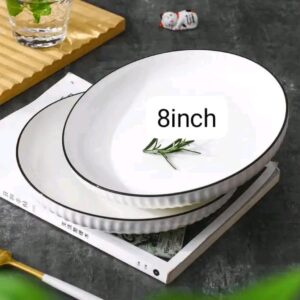 Japanese  big 6pcs dinner  plates