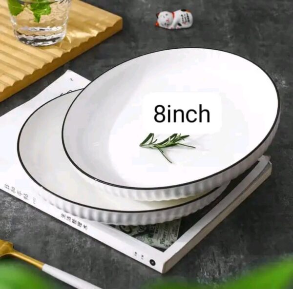 Japanese  big 6pcs dinner  plates